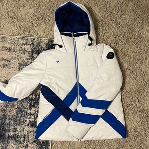 Over Meyer puffer snow jacket